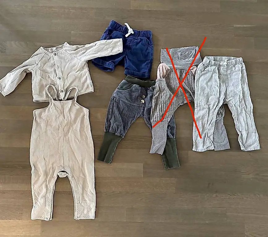 Kleiderset Grösse 92-98