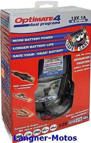 Batterie (Akku) Ladegerät OptiMATE 4 Dual Programm 12V 1,0A