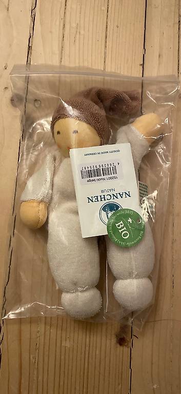 Nanchen Natur Schmusepuppe neu ovp