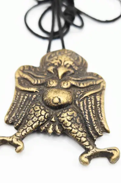 Tibetischer Garuda Vogel verstellbare Halskette