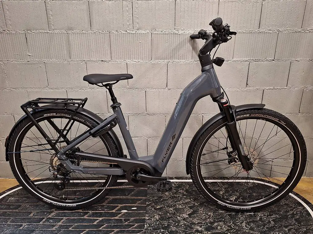 Flyer Gotour 7.10 M COMF grau ebike e bike City BOSCH CX TOP