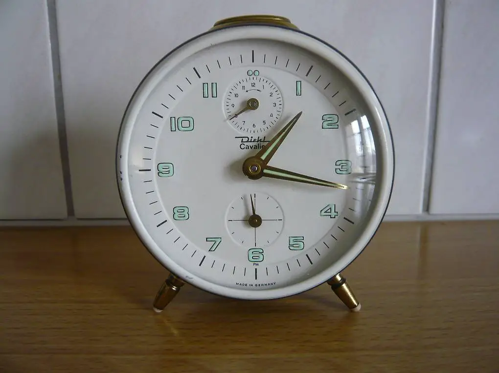 Wecker Diehl Cavalier aus den 1950-60 Jahren