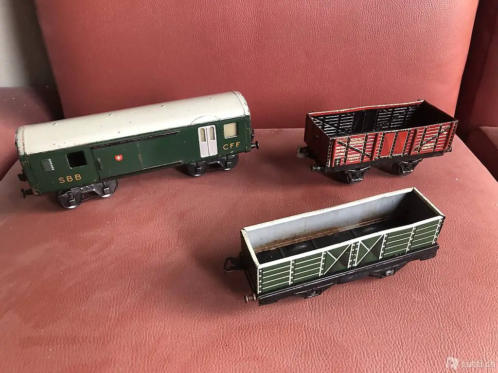 Vagoni scala 0 Svizzeri in alluminio