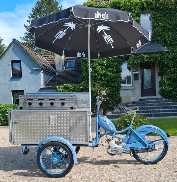 1959er Messerschmitt Mokuli top restauriert Imbissverkaufsstand