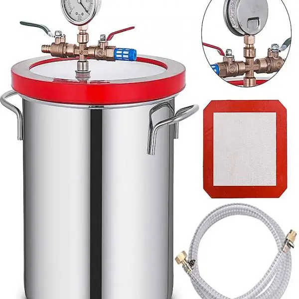  12L 3Gallonen Vakuumkammer Edelstahl