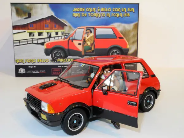 Innocenti De Tomaso Turbo 1983 Jerry Calà (Billo) / Laudo 1:18