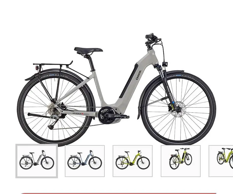 Cresta E Urban neo + 2024 Velo Fahrrad Bosch E bike Citybike