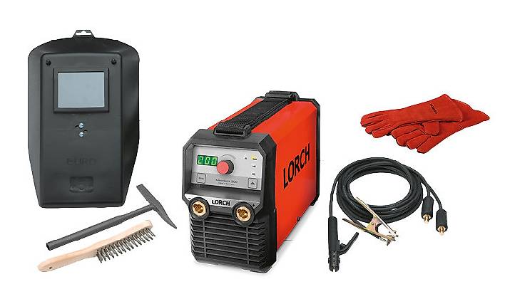 Schweissgerät MicorStick 200 ControlPro für die Werkstatt