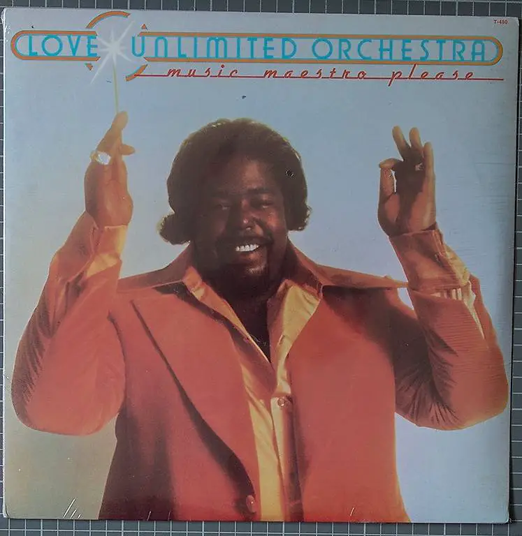 Lp BARRY WHITE music maestro please