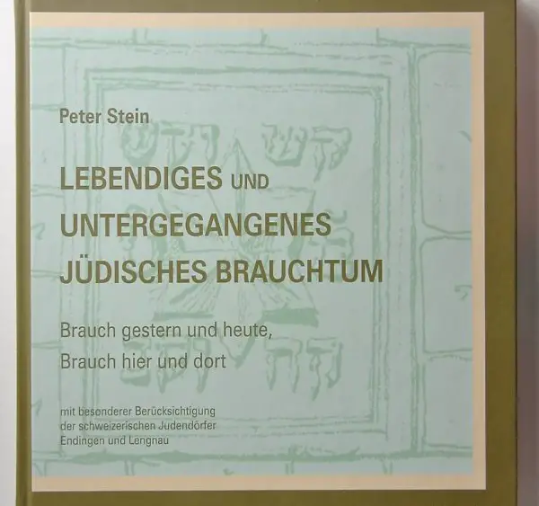 Stein, Peter. Lebendiges und untergegangenes jüdisches