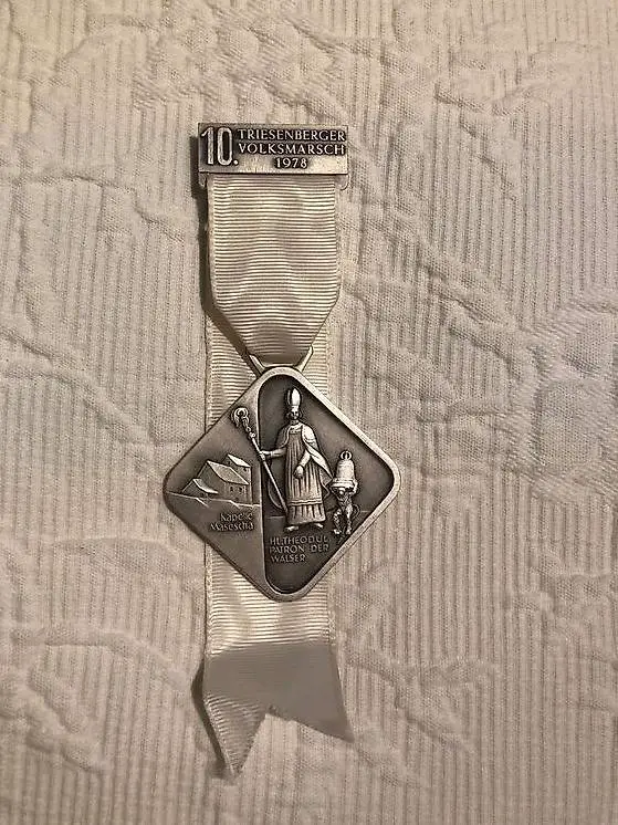 3 Medaillen Volksmärsche in Liechtenstein