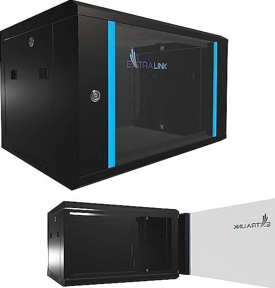 Wandmontage Rack 6 HE, 450 mm Tiefe