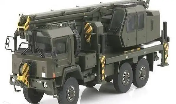 SAURER 10 DM CRANE GOTTWALD SWISS ARMY 1:50 TEKHOBY