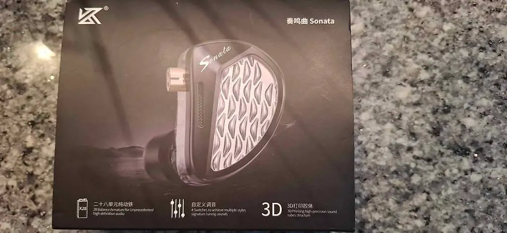 Hochwertiges Headset "KZ Sonata" 28 BA