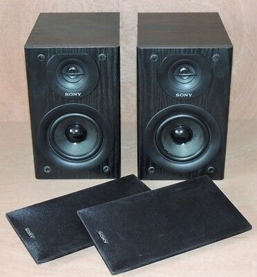 SONY HIFI Lautsprecher Boxen Klack mit KLemm Anschluss