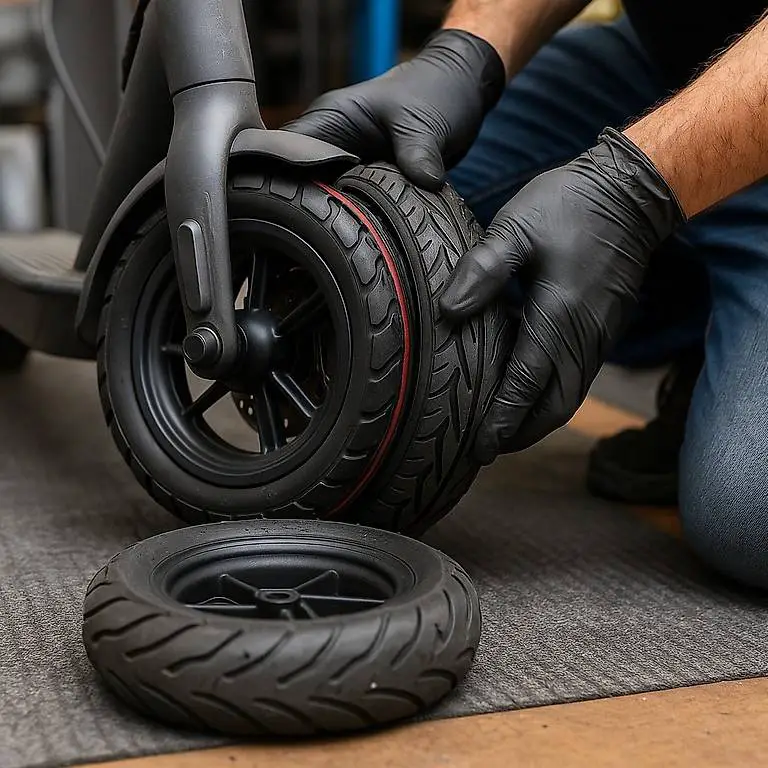 Servizio cambio gomme / tubless con garanzia