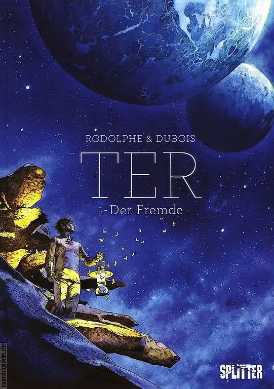 TER 1-3 & TERRA 1-3, Hardcover S-F Comics, Splitter