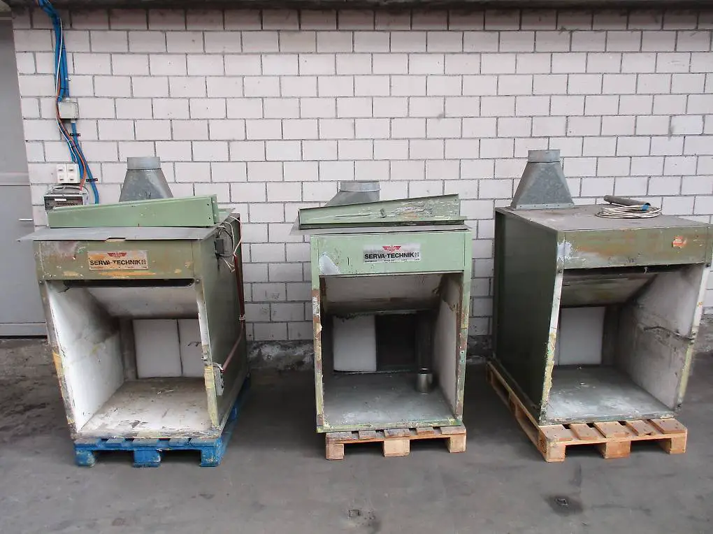 Farbspritzanlage SERVA-TECHNIK AG 3stück