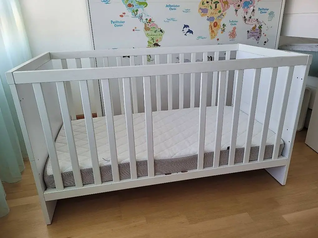 Kinderbett Wellemöbel- Modell Milla- 140x70 cm- Weiss