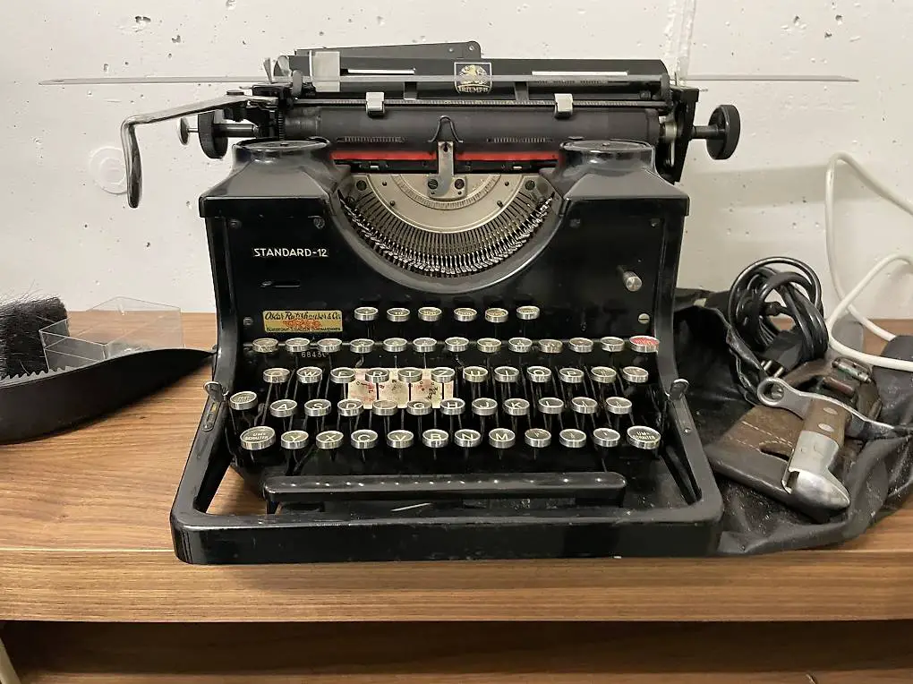 alte Schreibmaschine