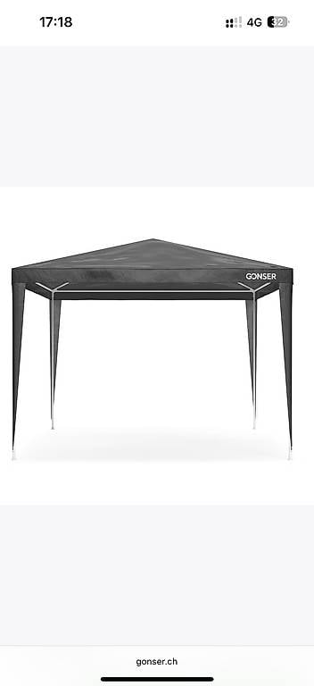 Gartenpavillon Zelt Festzelt NEU unbenutzr