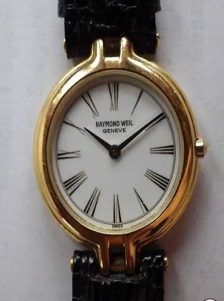 Damen-Armbanduhr vergoldet Raymond Weil, Quarz