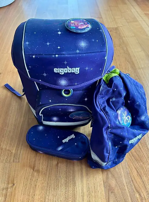 Ergobag Bärgasus Cubo 3-teiliges Set (Schulthek)