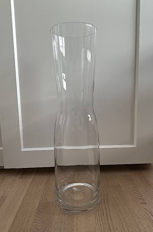 Glasvase zu verkaufen