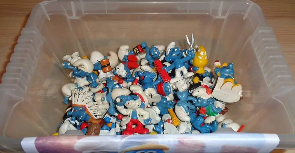 60 Schlümpfe assortiert