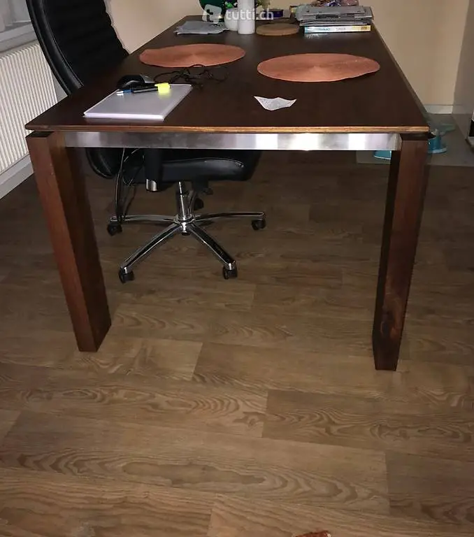 Holz ausziehbarer esstisch