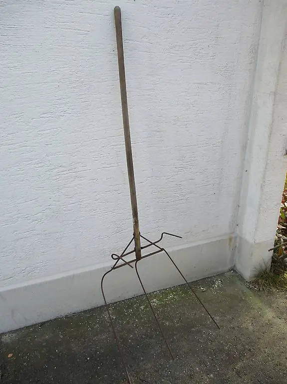 Hist. Heurechen / Heugabel Heuet Alpine Chalet Chic Deko