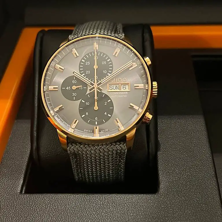 Mido Commander Chronograph 2023 Full Set M016.414.36.081.00