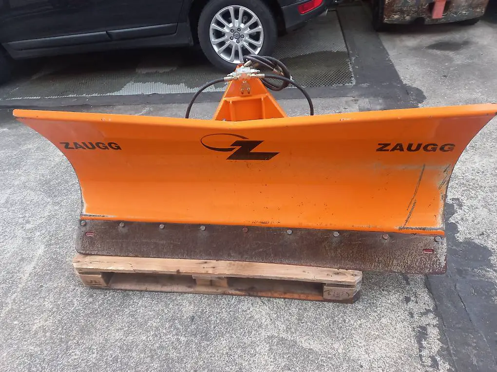 Schneepflug Zaugg G3-150-2, mit Akkord - Anbaudreieck Kat.0