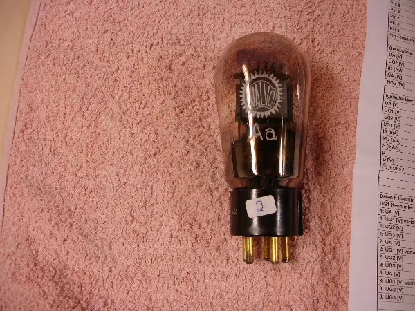 Valvo Aa Poströhren - 6 Stück - Vorverstärker