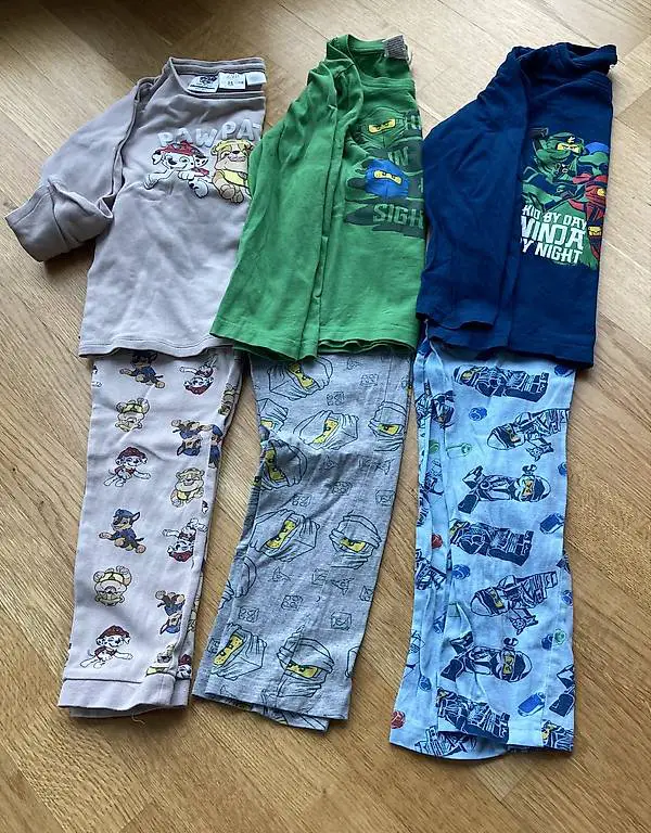 Schlafanzug Ninjago / Paw Patrol