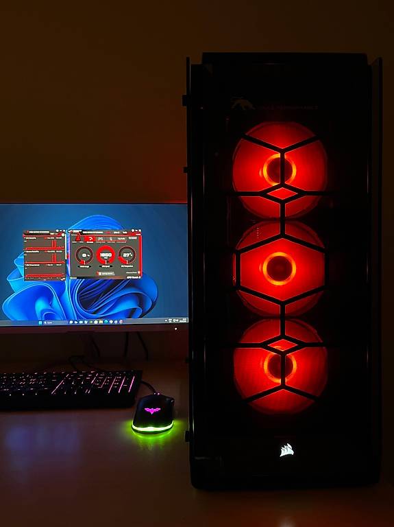 gaming-pc i7-8700k/rtx 2080 super/ram 32gb/ssd 500gb/hdd 2tb