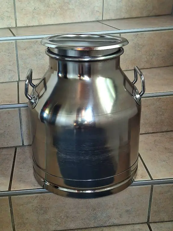 Milchkanne Edelstahl