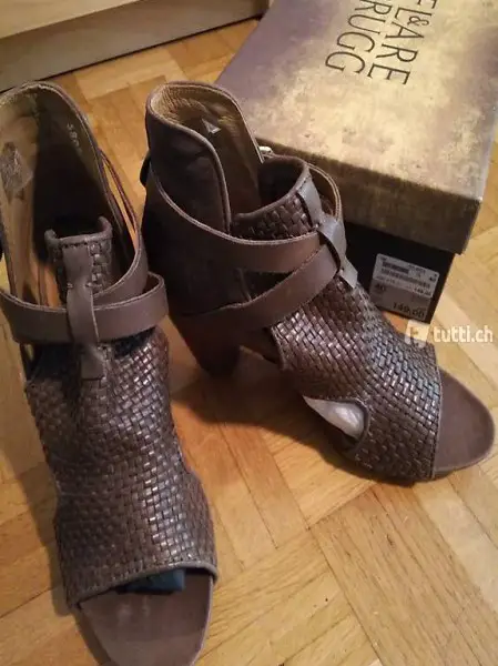 Stiefelletten Leder 40