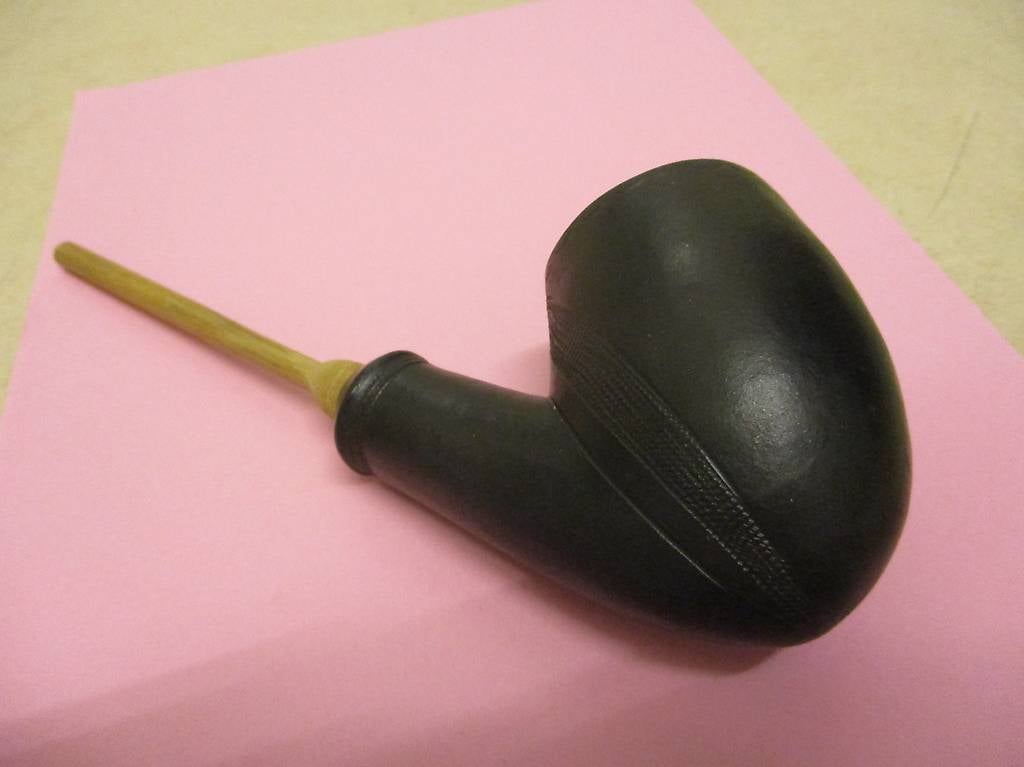 Pfeife aus Ebenholz Holz Afrika Uganda / Tansania Tabak