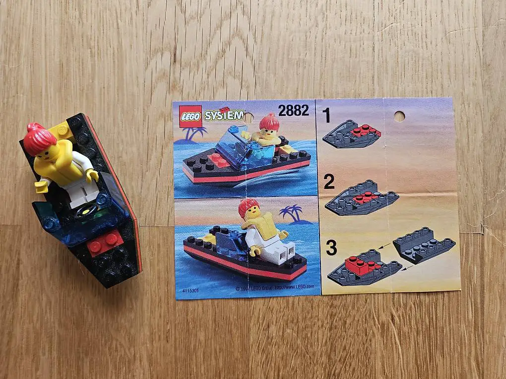 2882 Lego Speedboot