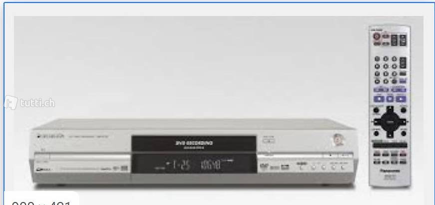  Panasonic DVD Videorecorder DMR-E53