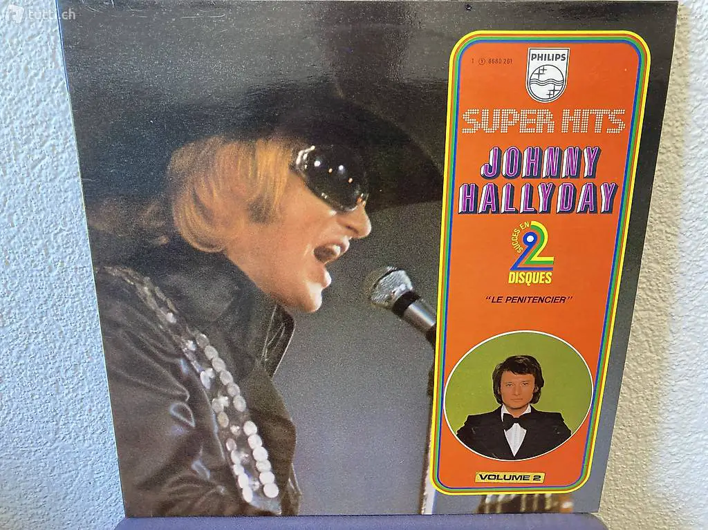 Johnny Hallyday, 2 LP Set, Vinyl, Schallplatten
