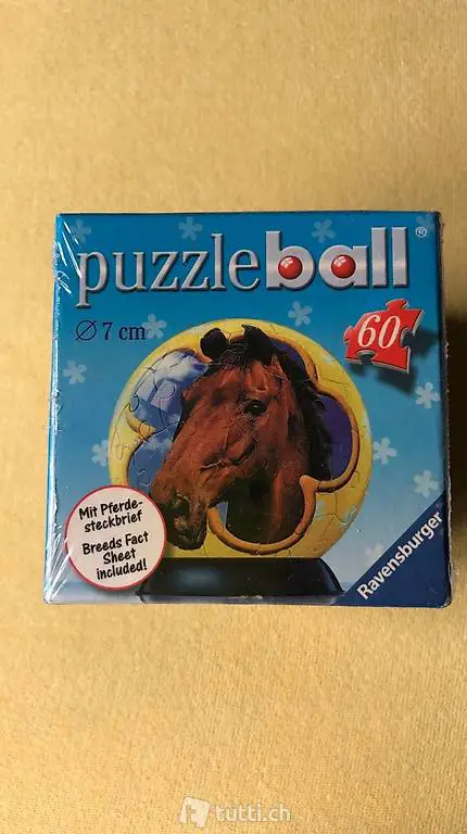 Puzzleball Pferd Ross von Ravensburger.