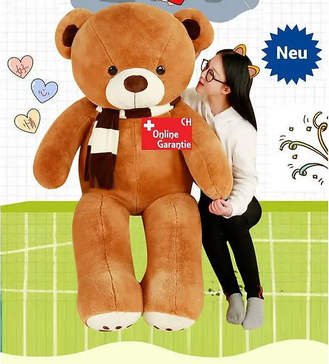 Plüschbär Love You Liebe dich Teddy Bär XXL Geschenk Frau