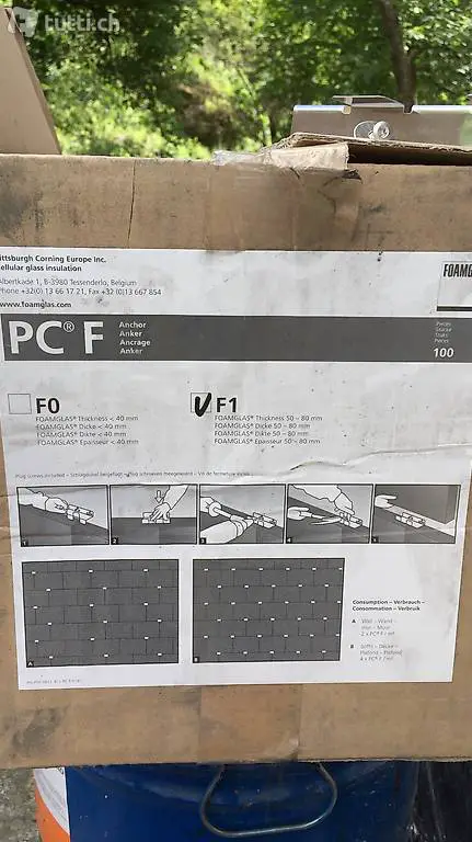 Ancoraggi per lastre Foamglas