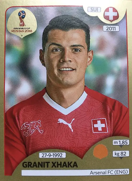 Panini Bilder WM 2018 Russland