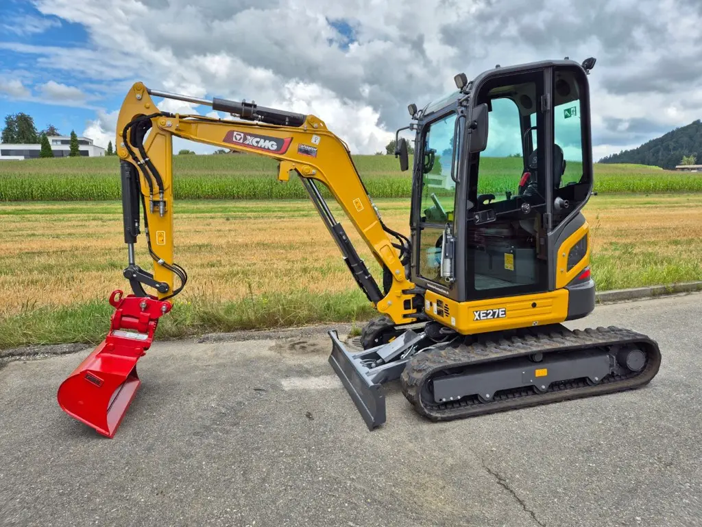 2.7t Raupenbagger XCMG XE27E Pro Kabine ab Lager