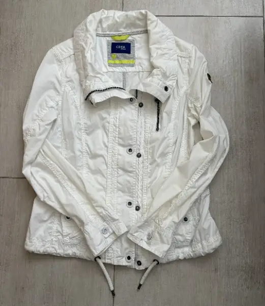 Cecil Jacke, weiss, Grösse 36, Frühling und Sommer