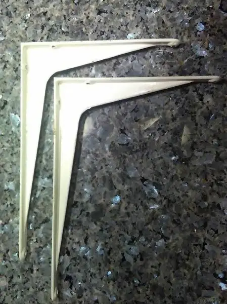 zwei starcke Alu Montagewinkel 25 x 30 cm