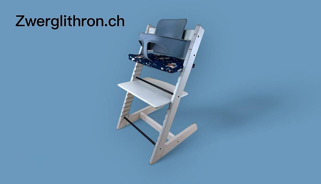 Stokke® Tripp Trapp inkl. Babyset & Kissen / Whitewash